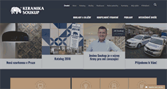 Desktop Screenshot of keramikasoukup.cz